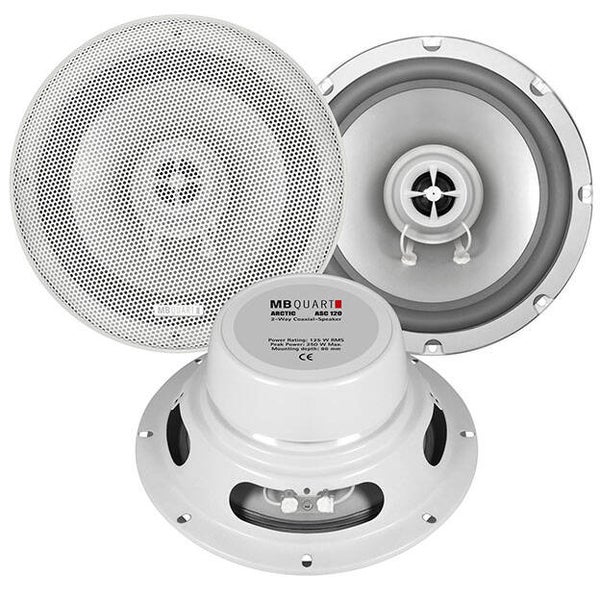 MB QUART Marine ASC116 16,5 cm (6.5") 2-way Coaxial Speakers (pair)