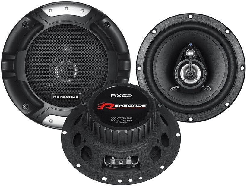 RX62 Renegade  16,5 cm (6.5") 2-Way Coaxial Speakers