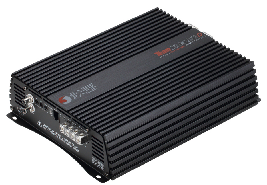 Team1500/x2D - 2-Kanaals - Bassface - 3000 watt RMS - 2 Ohm