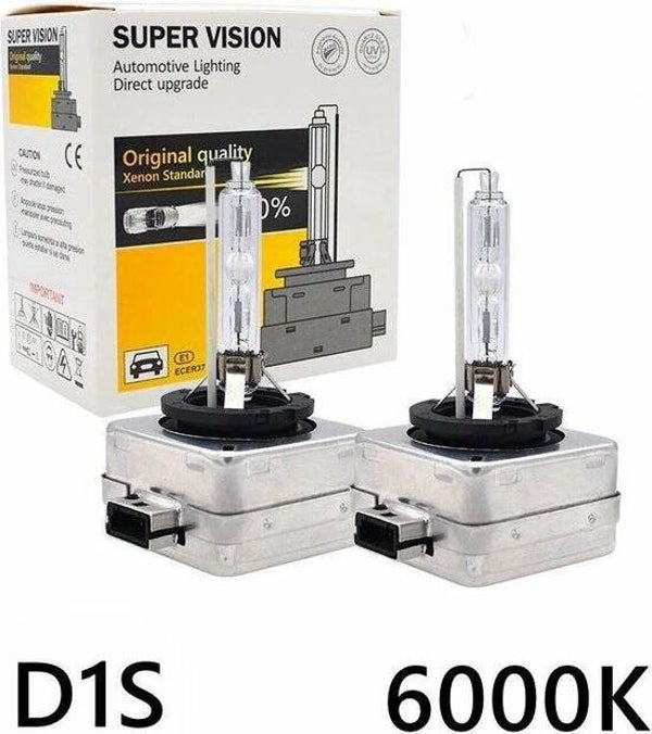 Xenon D1S Lampen - 6000k - wit - Grootlicht / Dimlicht - 12V- 2 Stuks