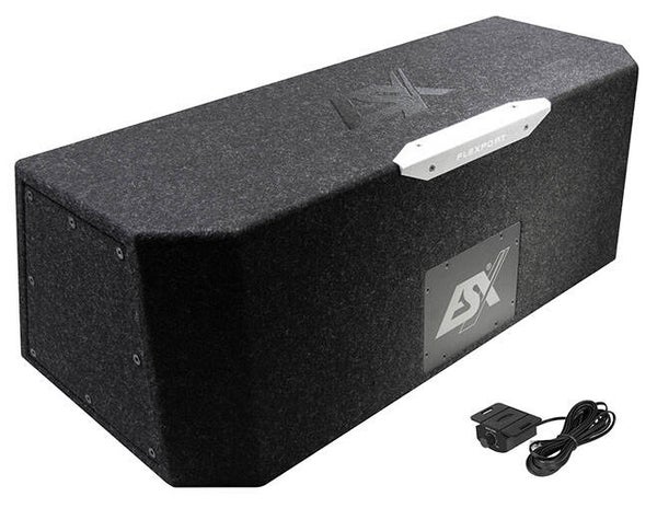 DBX208BPA - Actieve bandpass subwoofer - ESX - 2x 8 inch - 400 watt RMS