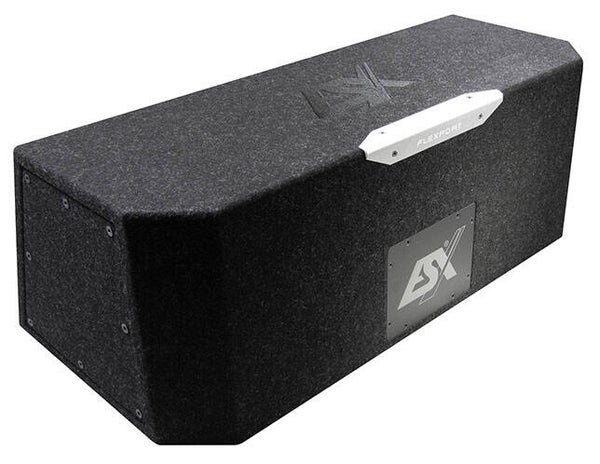 DBX208BPQ - Bandpass subwoofer - ESX - 2x 8 inch - 400 watt RMS - 2+2 Ohm