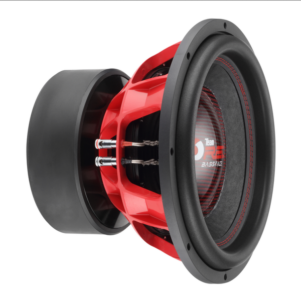 Team RED 15/1 - 15 Inch - Bassface - 3500 watt RMS - 1+1 Ohm - Losse subwoofer