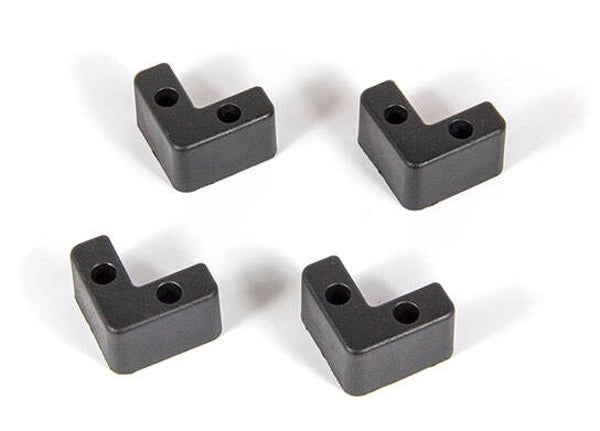 DFB490 - Rubber kastvoeten - ESX - 4 stuks