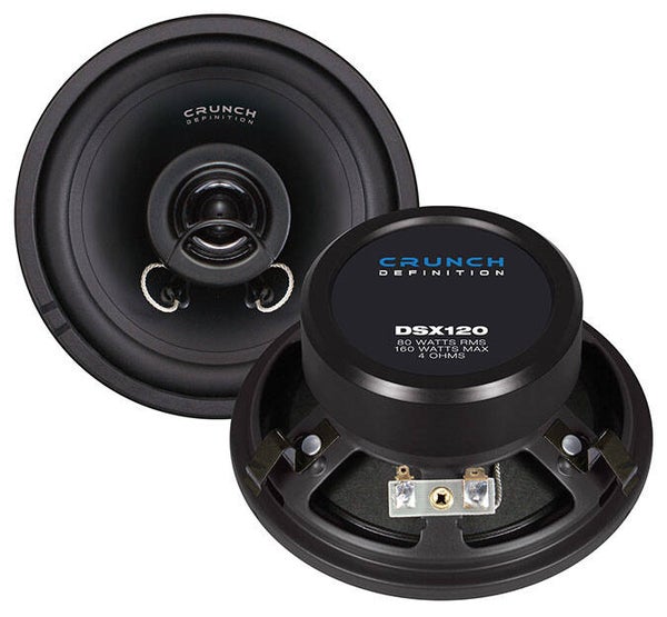 DSX120 Crunch 12 cm Coaxial Speakers