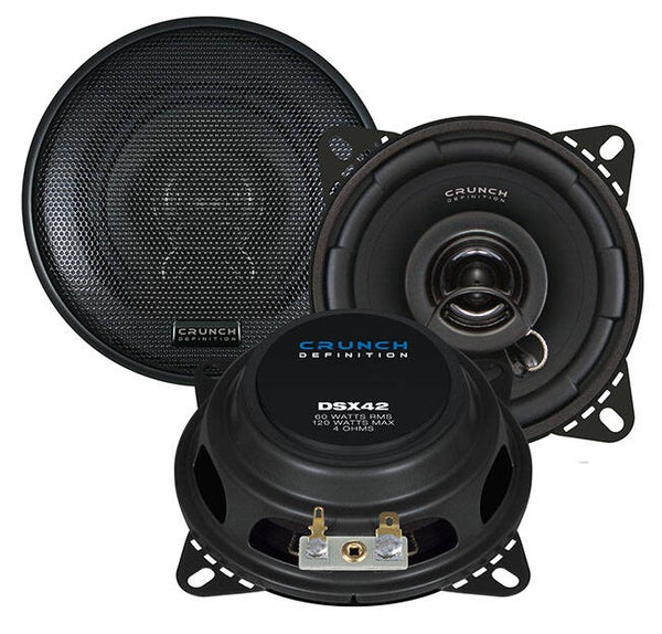 DSX42 Crunch  10 cm (4") Coaxial Speakers