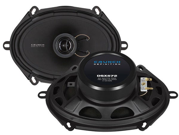 DSX572 Crunch  13 x 18 cm (5 x 7“) Coaxial Speakers