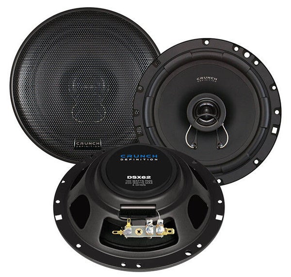 DSX62 Crunch 16,5 cm (6.5") Coaxial Speakers