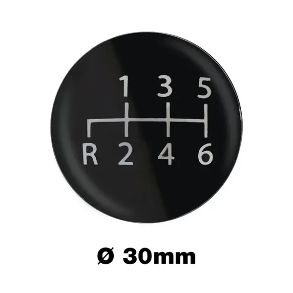 Simoni Racing Pookknop Schakelpatroon Scheme 2 - 6-Versnellingen (achteruit linksonder) Ø30mm