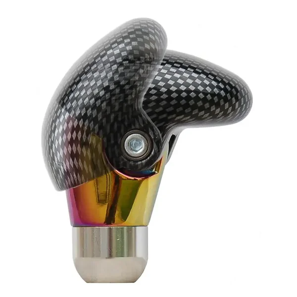 Simoni Racing Pookknop Shake - Carbon-look/Iriserend