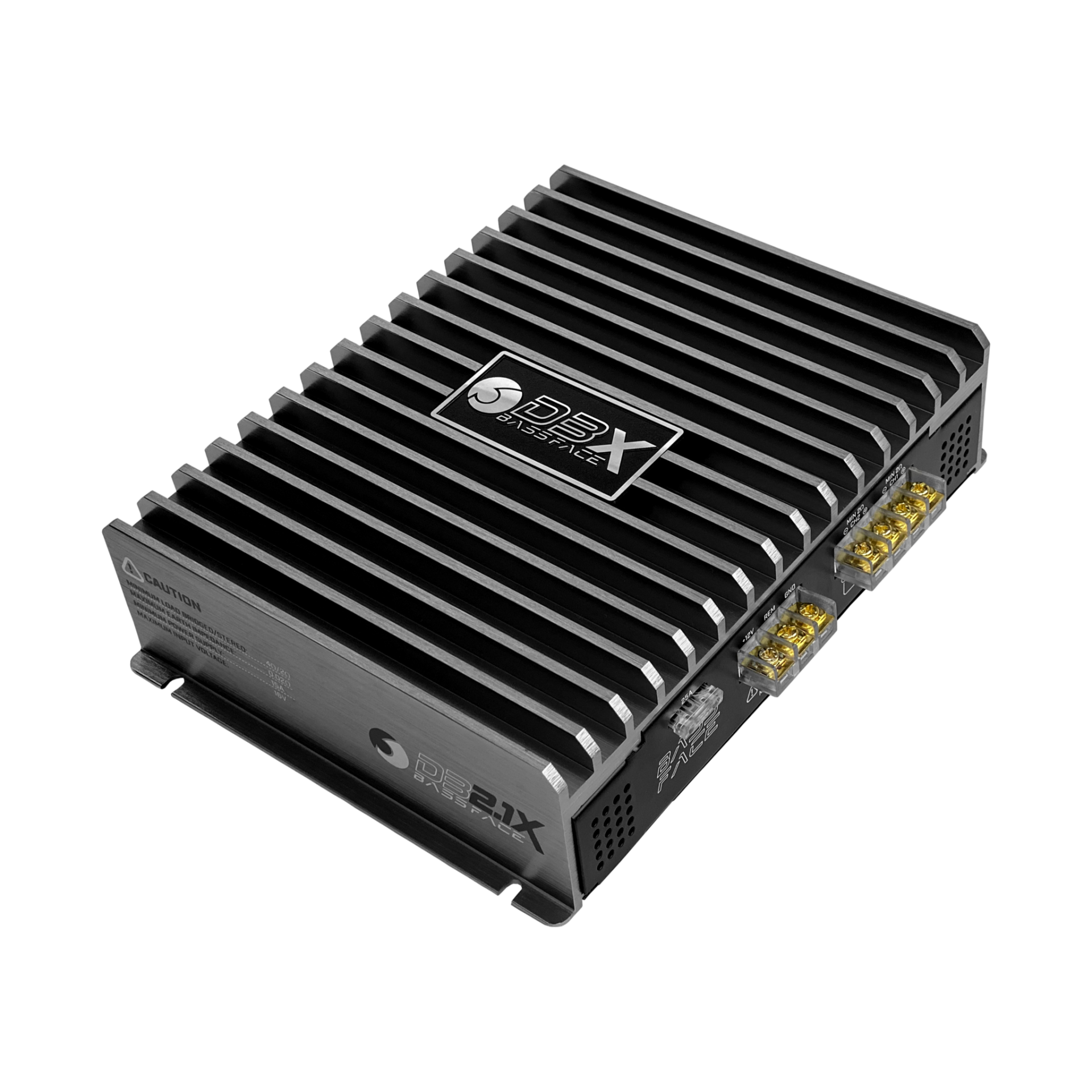 Indy DB2.1X - 2-Kanaals - Bassface - 160 watt RMS - 4 Ohm