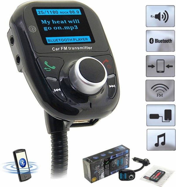 FM transmitter USB / AUX / BT