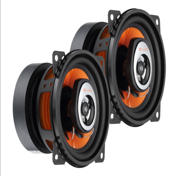 GT Audio GT-FR42 4" 10cm 2-Way Coaxial Speakers 2x60W RMS