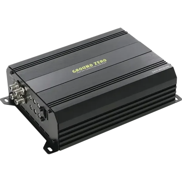 GZCA 300.Q1-24V – 4-kanaals versterker – Ground Zero – 4x 345W RMS @ 1 Ohm – 24V Class D