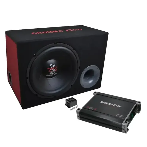 GZ BASS KIT 12.300X-II – complete 12 inch subwooferset – Ground Zero – 200W RMS