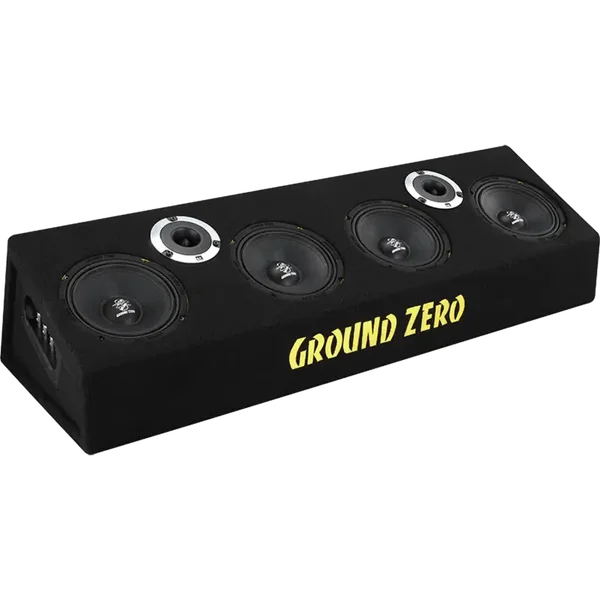 GZCB 16.2XSPL – SPL-speakerbox met 4×16,5 cm speakers – Ground Zero – 400W RMS