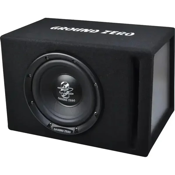 GZIB 20BR – 8 inch subwoofer in behuizing – Ground Zero – 150W RMS – 4 ohm