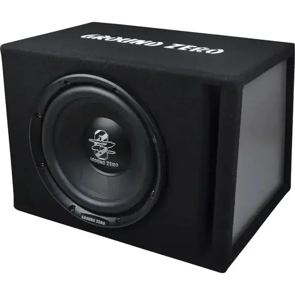GZIB 25BR – 10 inch subwoofer in behuizing – Ground Zero – 250W RMS – 4 ohm