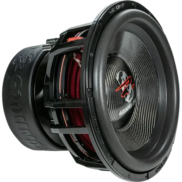 GZNW 38C – 15 inch high-performance subwoofer – Ground Zero – 6000W RMS – 2×1 ohm