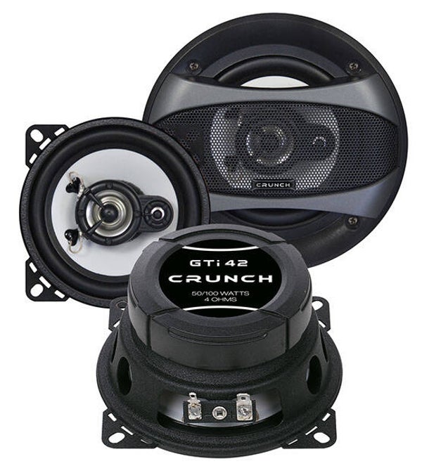 GTi42 Crunch  10 cm (4") Coaxial Speakers