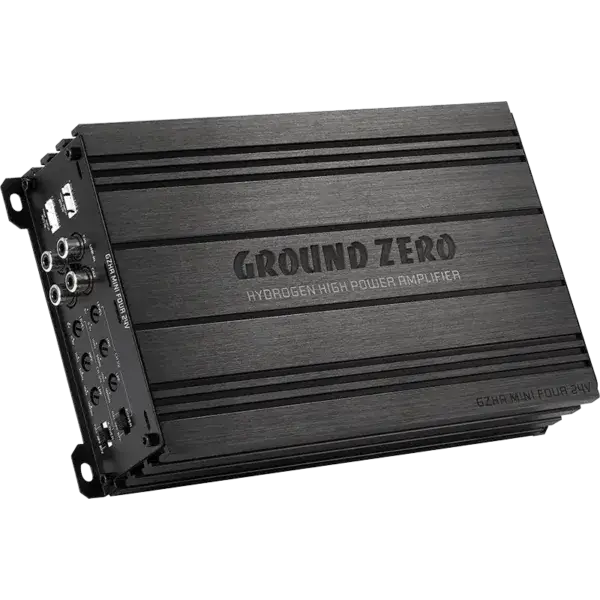 GZHA MINI FOUR – 4-kanaals versterker – Ground Zero – 4×130W RMS