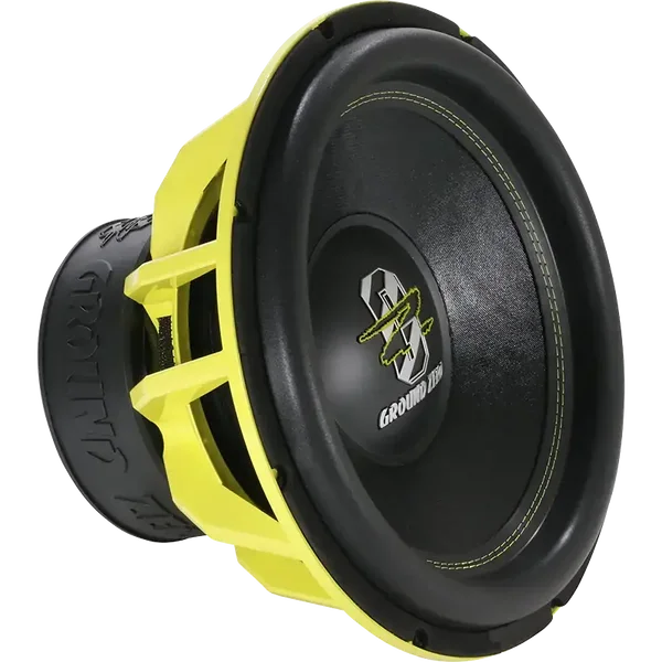 GZHW 38-D2 – 15 inch subwoofer – Ground Zero – 1500W RMS – 2×2 ohm