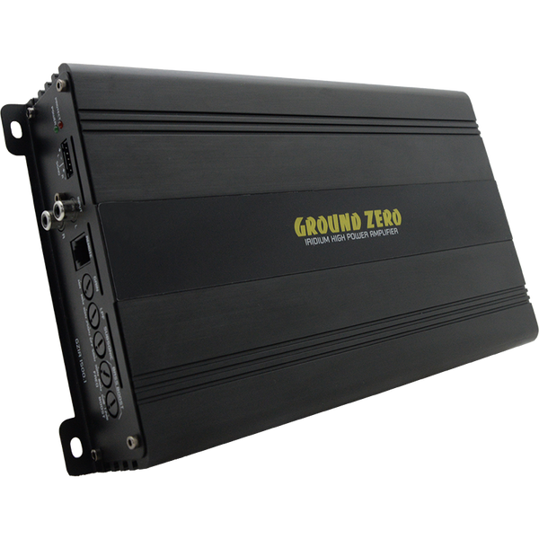 GZIA 1500.1 – monoblock versterker – Ground Zero – 1530W RMS @ 1 Ohm – Class D