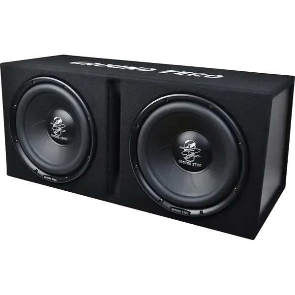 GZIB 2.30BR  2x 30 cm / 12″ vented subwoofer loaded enclosure