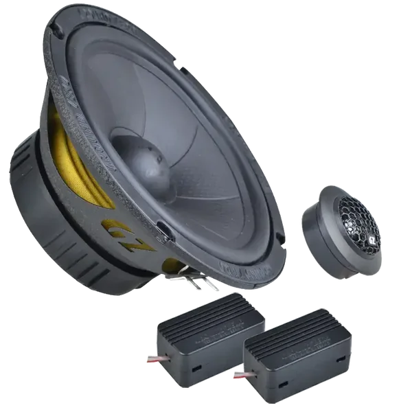 GZIC 165.2 – 16,5 cm speakerset – Ground Zero – 100W RMS – 2-weg component