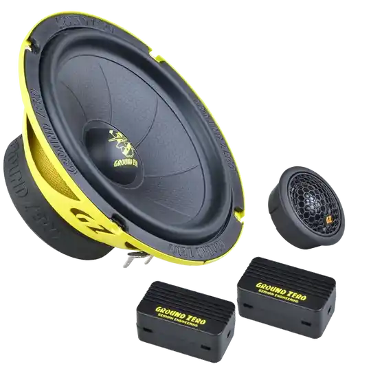 GZIC 165.2SPL  165 mm / 6.5″ 2-way SPL component speaker system