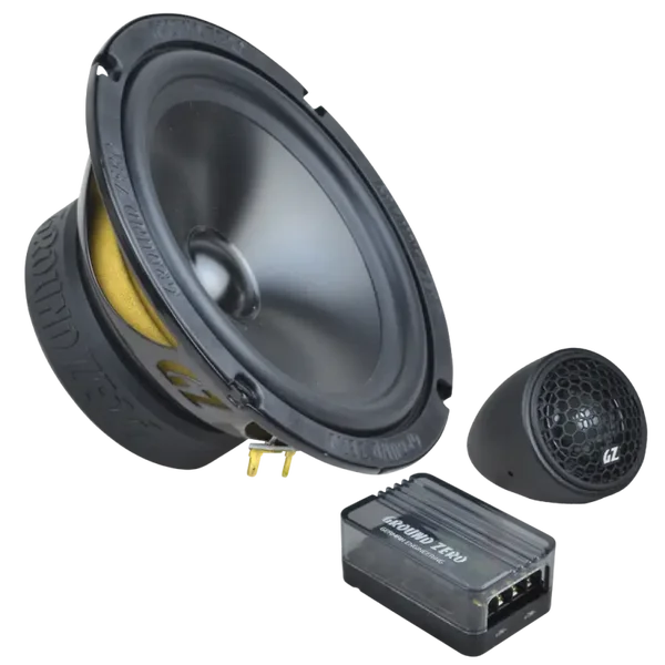 GZRC 165.2SQX-IV – 16,5 cm speakerset – Ground Zero – 120W RMS – 2-weg component
