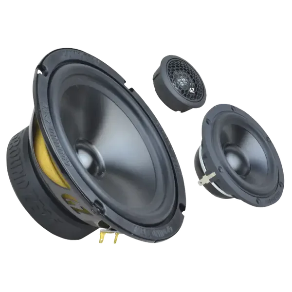 GZRC 165.3SQ-ACT  165 mm / 6.5″ 3-way SQ component speaker system for active use