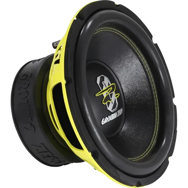 GZRW 12XSPL – 12 inch SPL-subwoofer – Ground Zero – 1000W RMS – 2×2 ohm