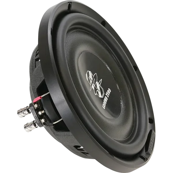 GZRW 250-D2 FLAT – 10 inch platte subwoofer – Ground Zero – 400W RMS – 2×2 ohm
