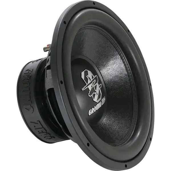 GZRW 38-D2 – 15 inch subwoofer – Ground Zero – 1000W RMS – 2×2 ohm