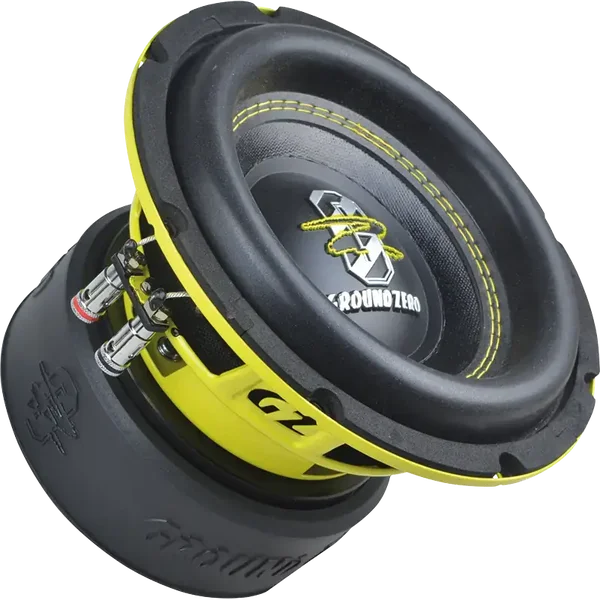 GZRW 8XSPL – 8 inch SPL-subwoofer – Ground Zero – 500W RMS – 2×2 ohm