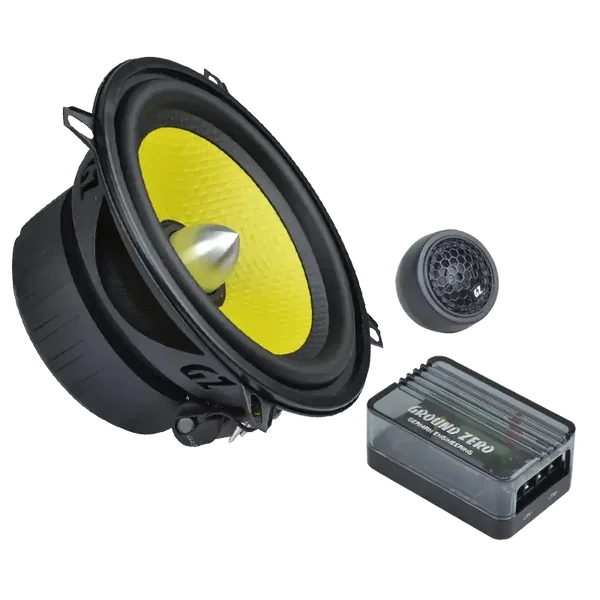 GZTC 130.2X – 13 cm speakerset – Ground Zero – 80W RMS – 2-weg component