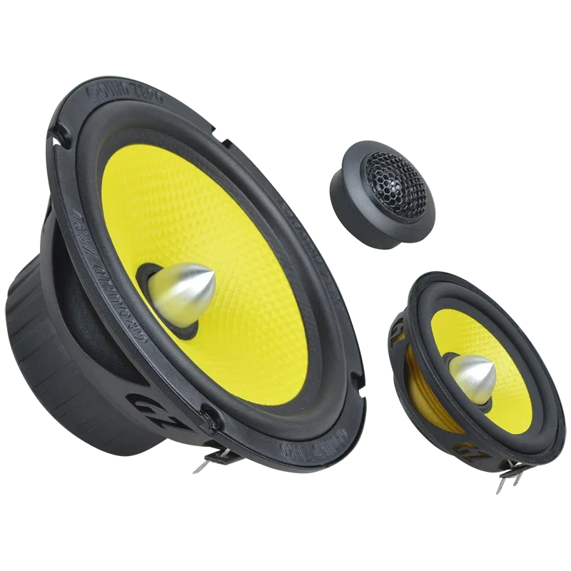 GZTC 165.3X-ACT  165 mm / 6.5″ 3-way component speaker system for active use
