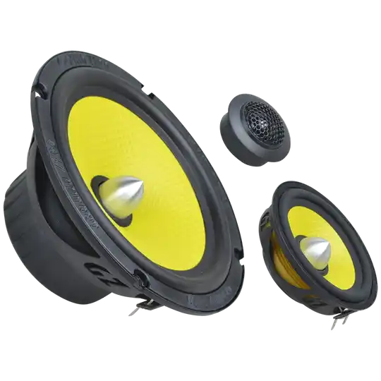 GZTC 165.3X-ACT  165 mm / 6.5″ 3-way component speaker system for active use