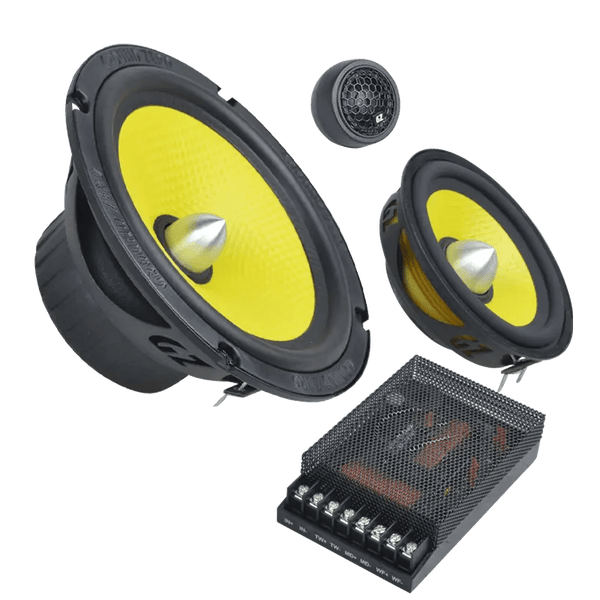 GZTC 165.3X-ACT – 16,5 cm speakerset – Ground Zero – 150W RMS – 3-weg actief