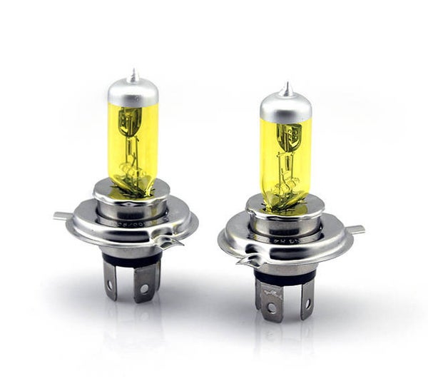 H4 Halogeen Geel set van 2