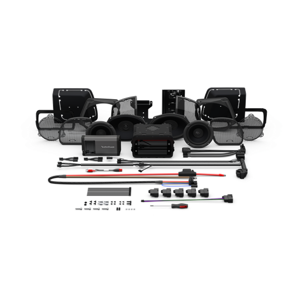 HD14-PMX-STG3-S - Audiopakket - Rockford Fosgate - Harley-Davidson - Apple CarPlay en 4 speakers
