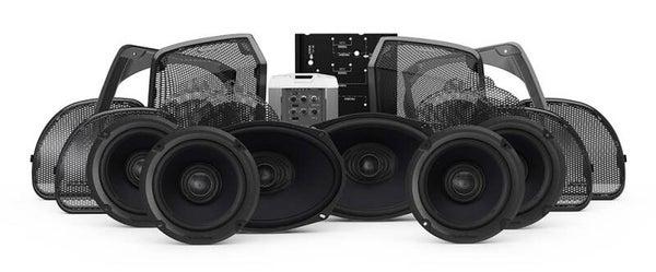 HD14U-STAGE3 - Audiopakket - Rockford Fosgate - Harley-Davidson Ultra - 6 speakers