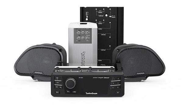 HD9813RG-STAGE2 - Audiopakket - Rockford Fosgate - Road Glide - Radio en versterker