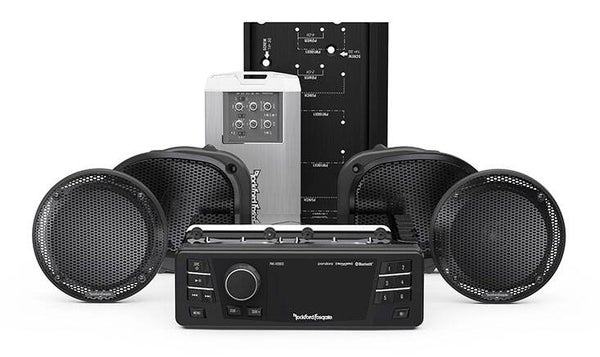 HD9813RGU-STAGE2 - Audiopakket - Rockford Fosgate - Road Glide Ultra - Radio en versterker