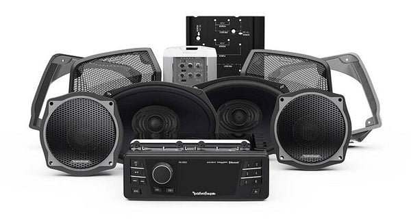 HD9813SG-STAGE3 - Audiopakket - Rockford Fosgate - Street Glide - Radio en 4 speakers