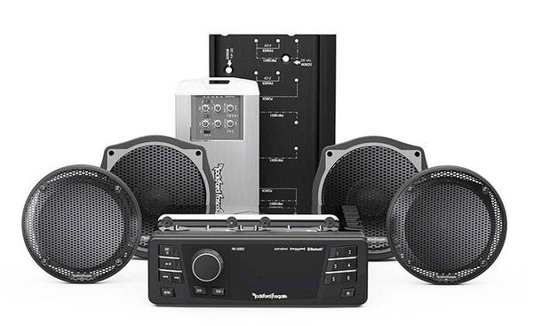 HD9813SGU-STAGE2 - Audiopakket - Rockford Fosgate - Electra Glide Ultra - Radio en versterker