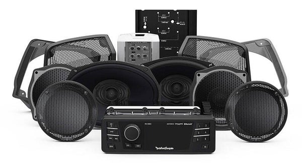 HD9813SGU-STAGE3 - Audiopakket - Rockford Fosgate - Electra Glide Ultra - 6 speakers