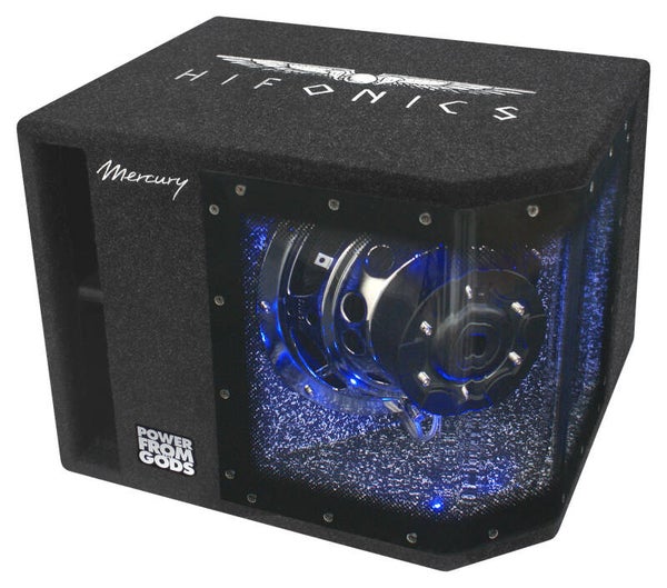 MR10BP - Subwoofer in kist - Hifonics - 10 inch - 400 watt RMS - 4 Ohm