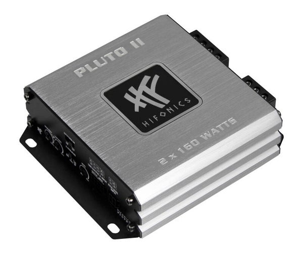 PLUTO II - 2-kanaals versterker - Hifonics - 2 × 160 watt RMS - 2 Ohm